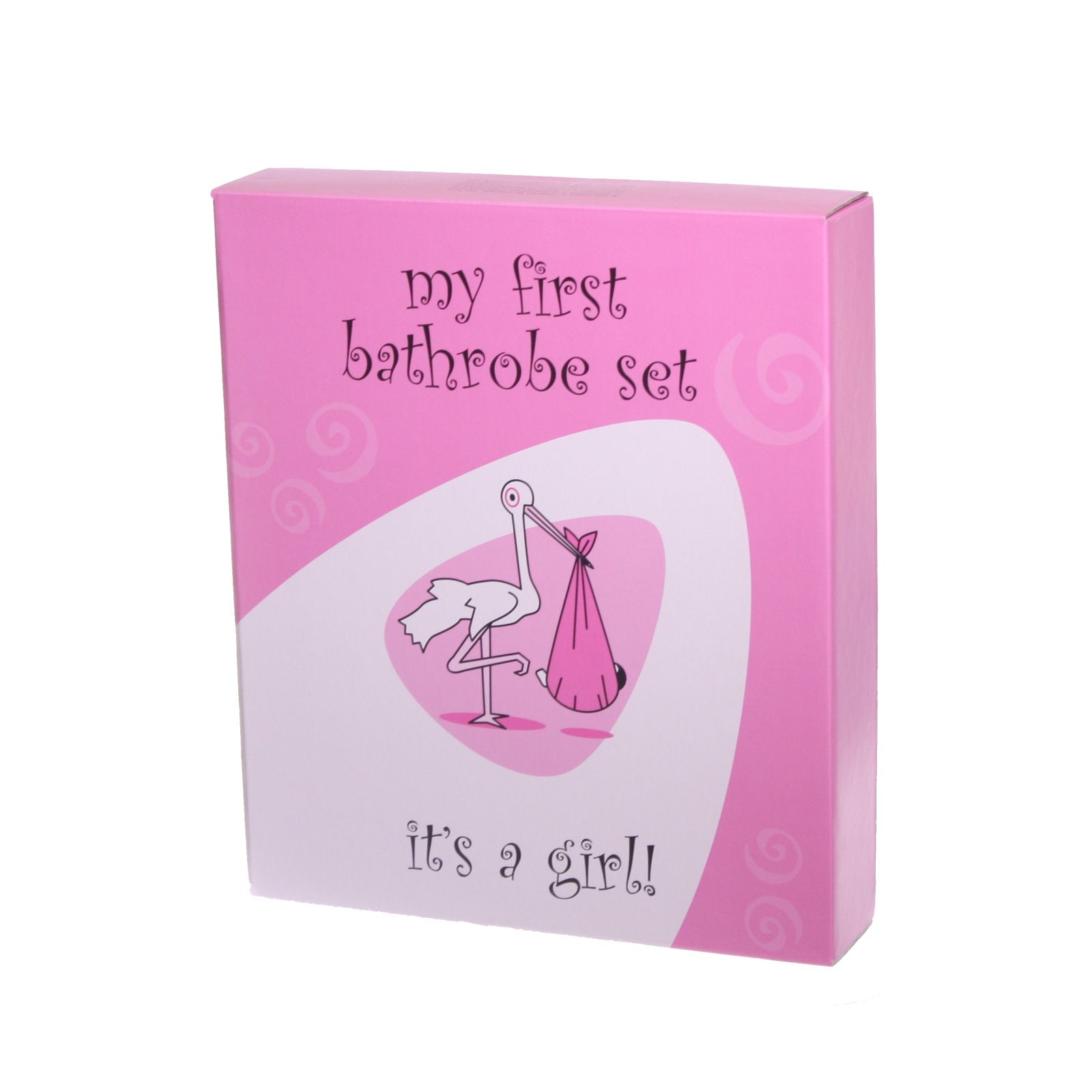 Badjas cadeauset It's a Girl - Babymaat (0-12 mnd)